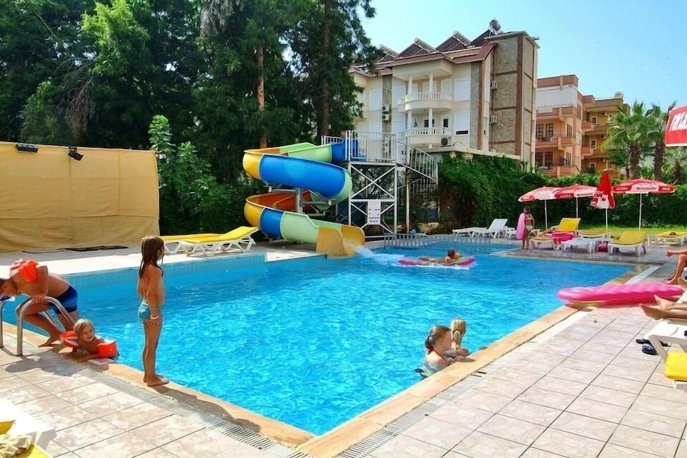 Hotel Hedef Kleopatra Golden Sun Alanya Esterno foto