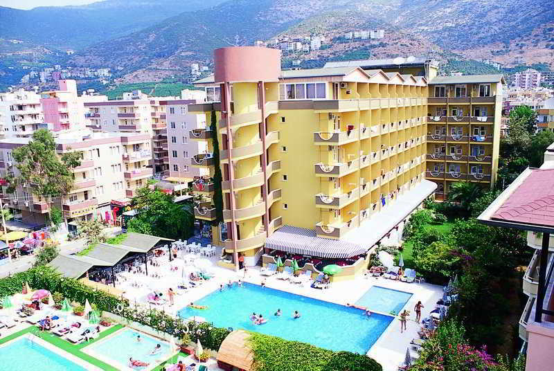 Hotel Hedef Kleopatra Golden Sun Alanya Esterno foto